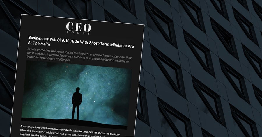 Businesses Will Sink If CEOs With Short-Term Mindsets Are At The Helm